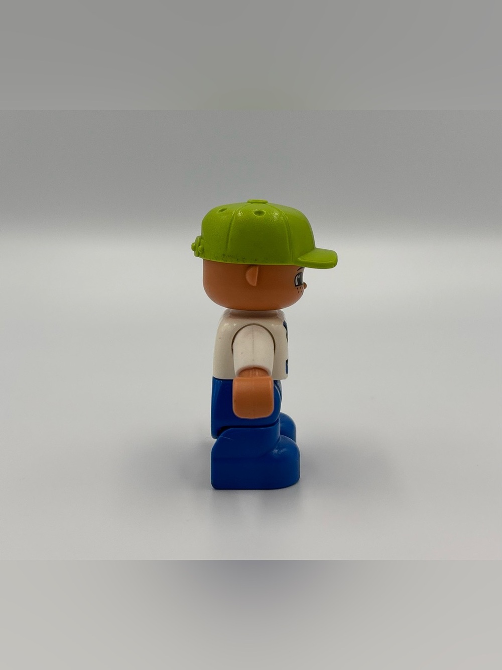 RARE Retro Lego Duplo Toy Lot- Blonde Girl Green Hat Boy Car Shirt Boy Figures - Picture 5 of 13